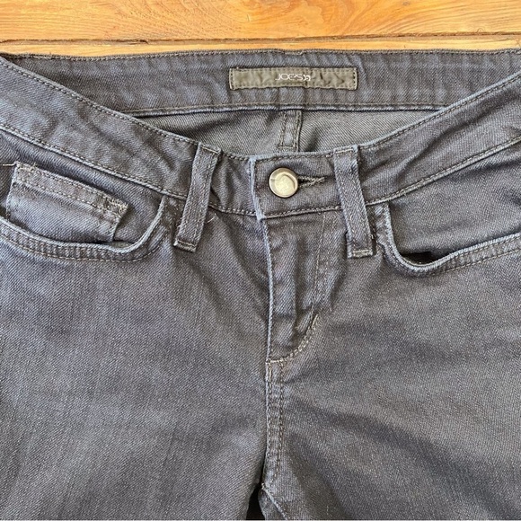 JOES jeans black low rise The Chelsea design skinny  size 24 low waist made USA - Picture 5 of 11